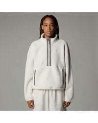 The North Face - Tnf Fleeski 1/4 Zip Pullover Fleece Dune - Lyst