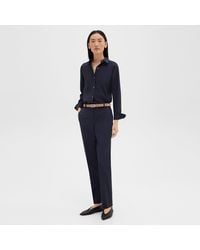 Theory - Classic Oblong Belt - Lyst