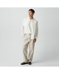 Theory - Relaxed Pleat Pant - Lyst