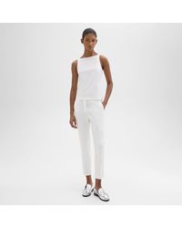 Theory - Treeca Pull-on Pant In Good Linen - Lyst