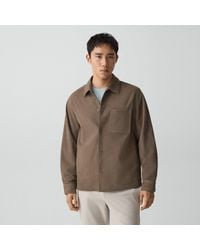 Theory - Snap Overshirt - Lyst