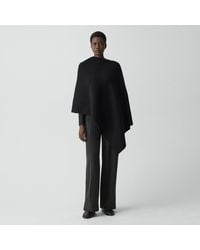 Theory - Reversible Draped Poncho - Lyst