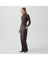 Theory - Wide-Leg Pull-On Pant - Lyst