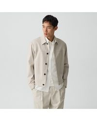Theory - Button Jacket - Lyst