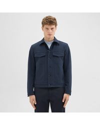 Theory - River Trucker Jacket - Lyst