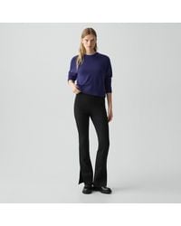 Theory - Flared Slit Legging - Lyst