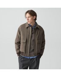 Theory - Modern Aviator Jacket - Lyst