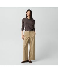 Theory - Classic Oblong Belt - Lyst