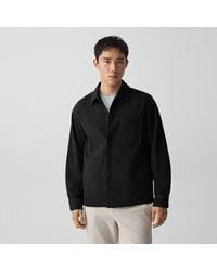 Theory - Snap Overshirt - Lyst