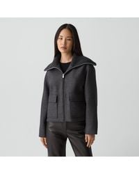 Theory - Wing Collar Jacket - Lyst