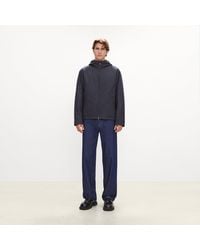 Theory - Hooded Jacket - Lyst