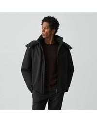 Theory - Hooded Jacket - Lyst