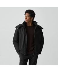Theory - Hooded Jacket - Lyst