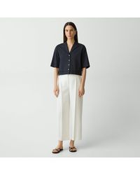 Theory - Deep Pleat Pant - Lyst