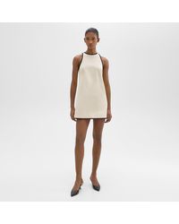 Theory - Shift Dress In Organic Cotton - Lyst