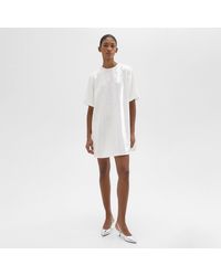 Theory - T-shirt Dress In Recycled Sequins - Lyst