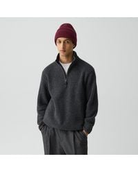 Theory - Ribbed Beanie - Lyst