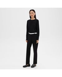 Theory - Classic Oblong Belt - Lyst