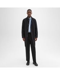 Theory - Reversible Stand-collar Trench Coat - Lyst