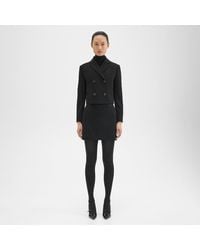 Theory - Mini Trouser Skirt - Lyst