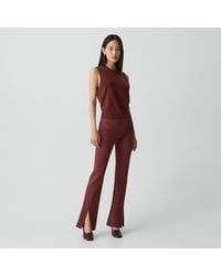 Theory - Flared Slit Legging - Lyst