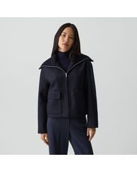 Theory - Wing Collar Jacket - Lyst