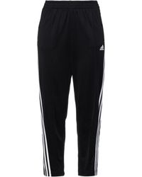 adidas Printed Cotton-blend Jersey Track Trousers - Black