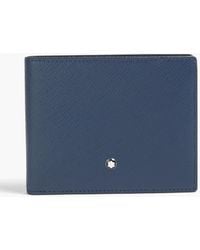 Montblanc - Sartorial Textured-Leather Wallet - Lyst