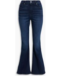 FRAME - Le Pixie High-rise Flared Jeans - Lyst