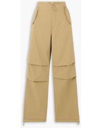 Dion Lee - toggle Parachute Cotton-blend Twill Straight-leg Cargo Pants - Lyst