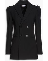 RED Valentino - Double-breasted Stretch-twill Blazer - Lyst