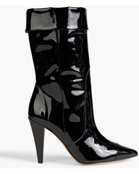 IRO - Ully Patent-leather Ankle Boots - Lyst