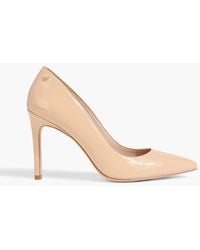 Stuart Weitzman - Leigh 95 Patent-Leather Pumps - Lyst