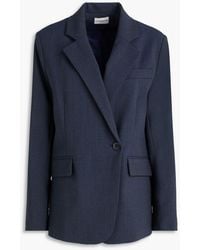Claudie Pierlot - Wool-blend Twill Blazer - Lyst