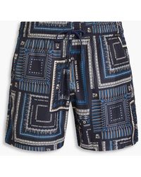 Etro - Short-length Printed Swim Shorts - Lyst