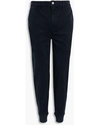 FRAME - Tapered Lyocell-blend Twill Pants - Lyst