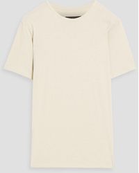 Rag & Bone - Pima Cotton And Linen-Blend Jersey T-Shirt - Lyst