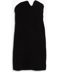 Tibi - Strapless Crepe Mini Dress - Lyst