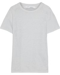 IRO - Hinton Slub Linen-Jersey T-Shirt - Lyst
