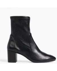 Stuart Weitzman - Yuliana 60 Stretch-Leather Ankle Boots - Lyst