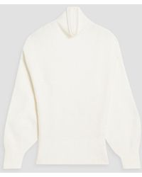 A.L.C. - Sonder Cutout Brushed Knitted Turtleneck Sweater - Lyst