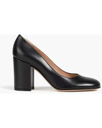 Gianvito Rossi - Adelle Leather Pumps - Lyst