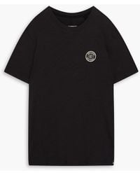 Rag & Bone - Appliquéd Cotton-jersey T-shirt - Lyst