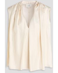 Loulou de Saison - Sade Silk-Twill Top - Lyst