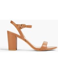 Stuart Weitzman - Dancer 75 Leather Sandals - Lyst