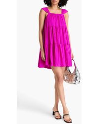 strapless open back dress Jasmine Dress - Clouds main image 1