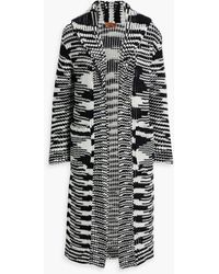 Missoni - Space-dyed Ribbed Wool Cardigan - Lyst