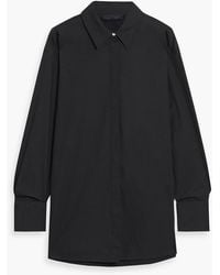 Proenza Schouler - Addy Cotton-Blend Poplin Shirt - Lyst
