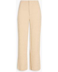 By Malene Birger - Marchei Plissé Ecoverotm-blend Crepe Wide-leg Pants - Lyst