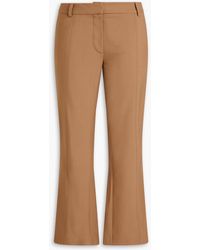 Marni - Wool-Crepe Kick-Flare Pants - Lyst